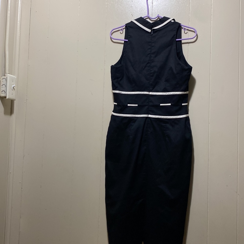 Althuser black and cream dress size 6 - Picture 9 of 12